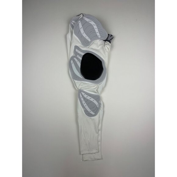 Size Small - $125 Nike Pro HyperStrong Full Length Padded Football Pants White - Picture 2 of 3